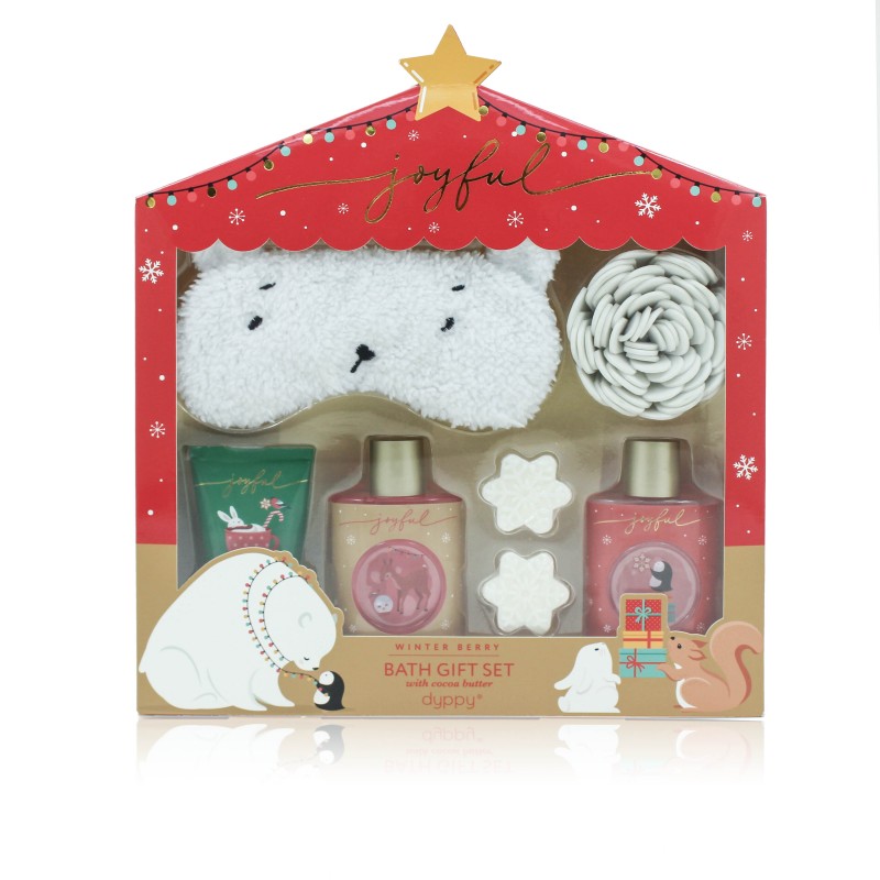 Holiday Cheer: Nieuwe 7-delige kerstbadcadeau-set brengt je de wintermagie