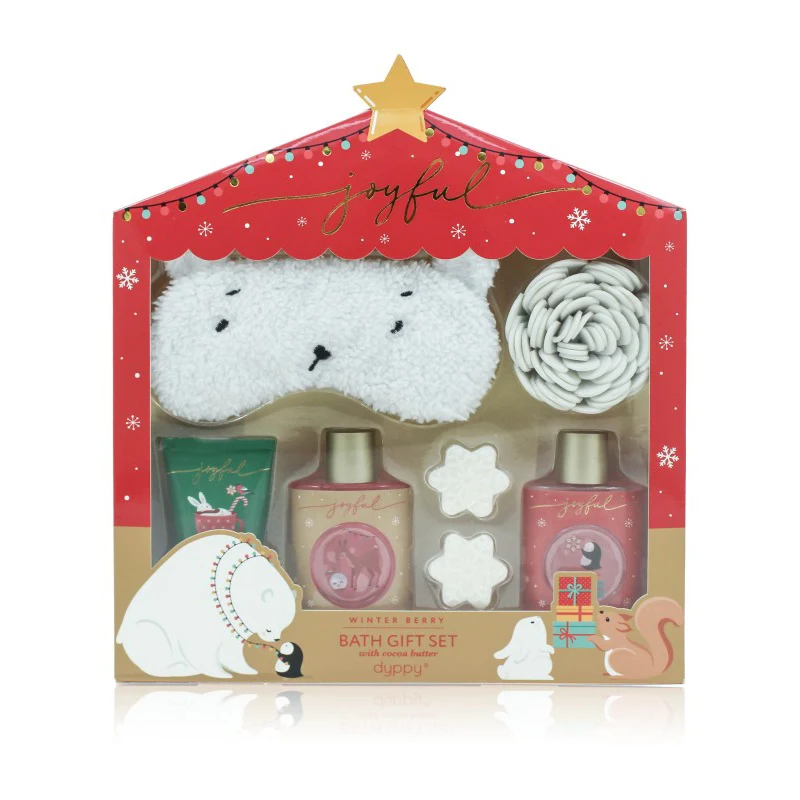 Kerstbubbelbadsets