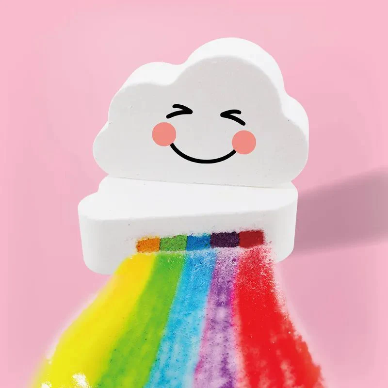 Regenboog badbom