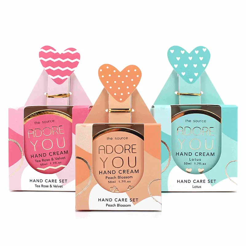 Valentijnsdag handcrème cadeauset